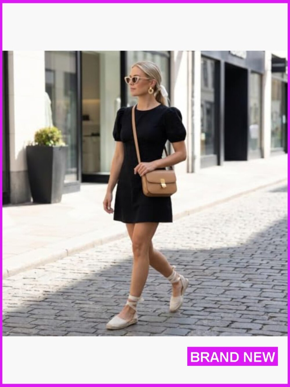 Classic Espadrille Wedge Sandal with Elastic Ankle Strap Jute Sole Comfort - Picture 5 of 7